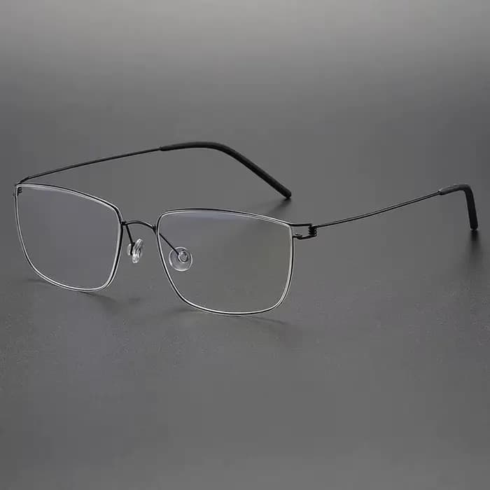 Nicholas Lindberg-like nouvelles lunettes mode Air titane jante cadre optique homme femmes