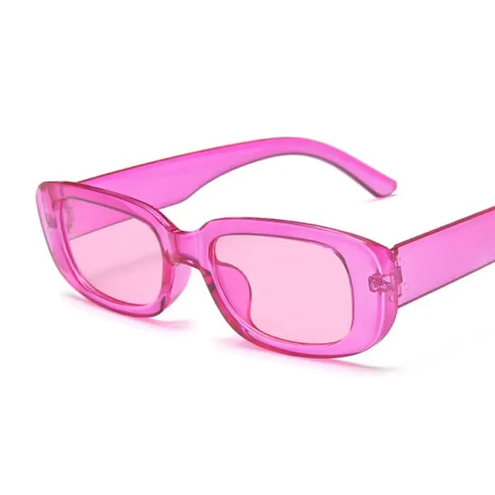 Lunettes de soleil rectangulaires rétro pour femmes