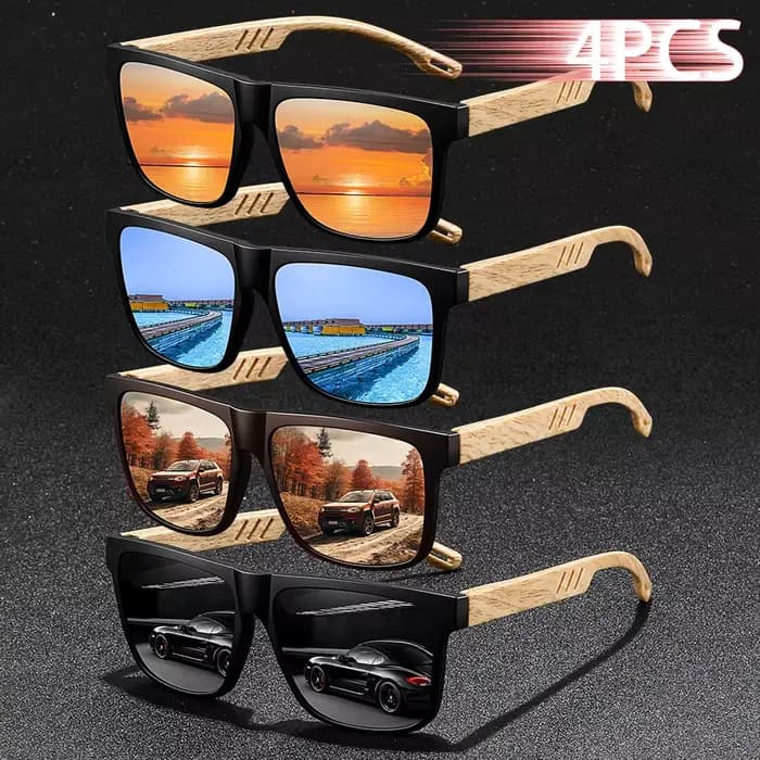 Ensemble de lunettes de soleil de luxe de styliste