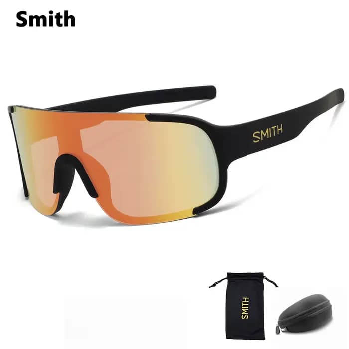 Lunettes de cyclisme Smith à double usage et à changement de couleur.