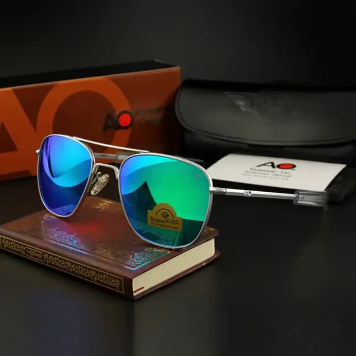 Lunettes de soleil pilote AO pour hommes