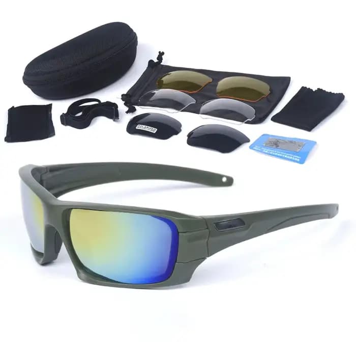 Lunettes tactiques polarisées de Sport