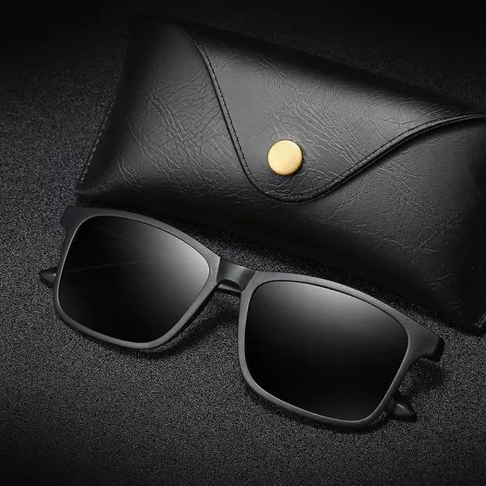 Hommes femmes lunettes de soleil polarisées marque de luxe concepteur Vintage carré Sport