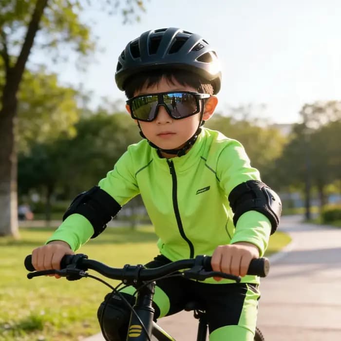 Lunettes de cyclisme pour enfants Sports de plein air route VTT escalade skateboard