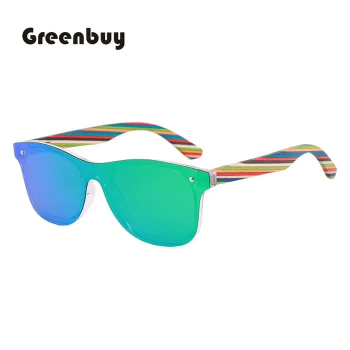 Lunettes de soleil en bois pour femmes et hommes