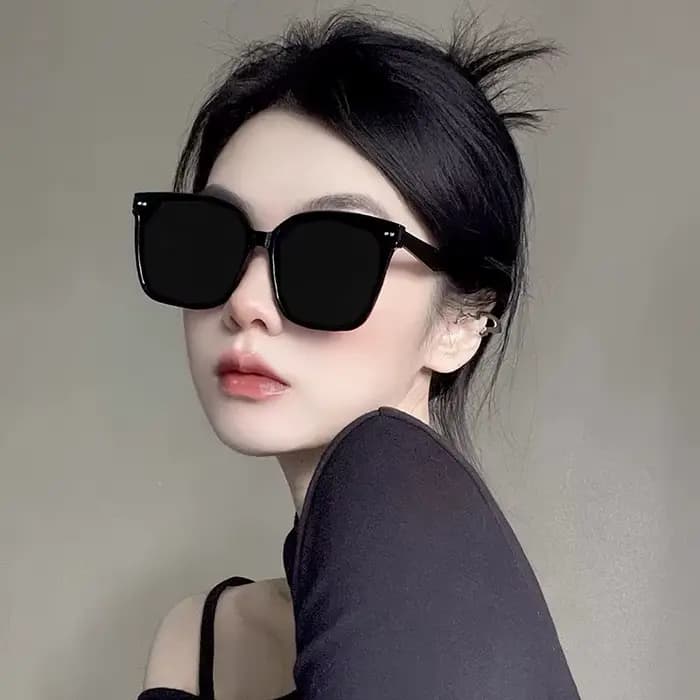 Lunettes de soleil surdimensionnées à la mode pour femmes et hommes