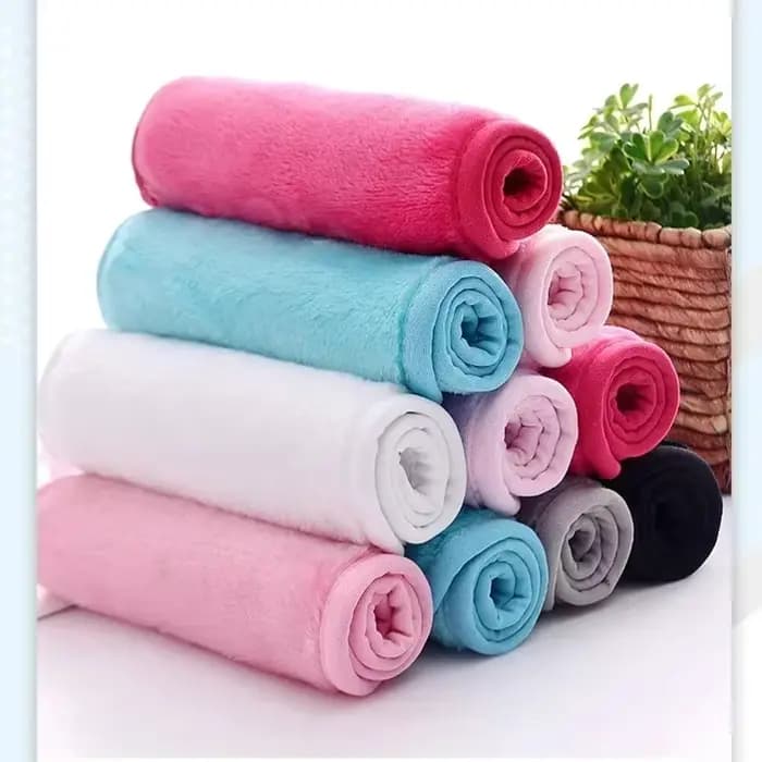 Tampons démaquillants tampons de coton réutilisables gomme de maquillage serviette faciale en microfibre nettoyant pour le visage lingettes de nettoyage soins de la peau outils de beauté