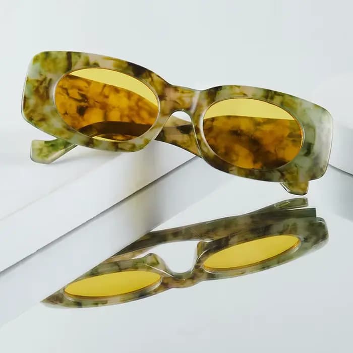 1Pc lunettes de mode pour femmes nouveau Style Unique Design Floral rétro