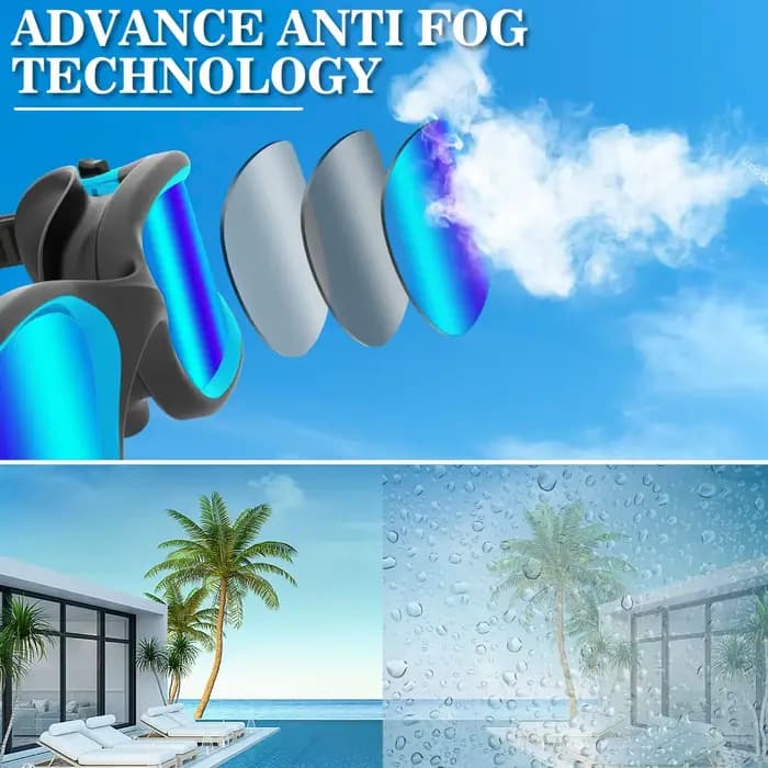Lunettes de plongée professionnelles anti-fuite
