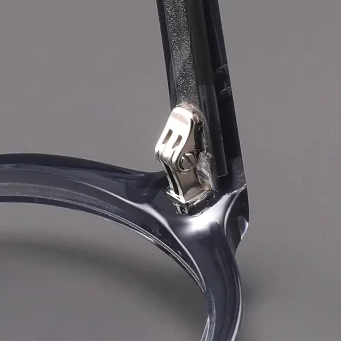 Lunettes de pilote en acétate à grande monture pour hommes