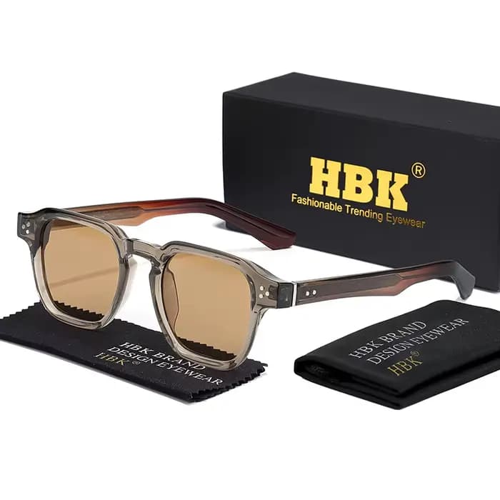 HBK Nouvelles Lunettes de Soleil Tendance pour Hommes