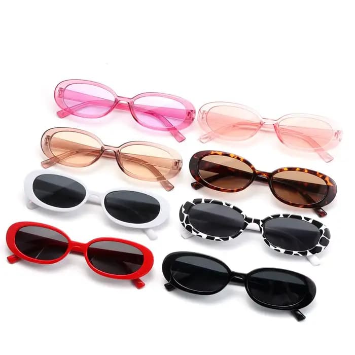 Lunettes de soleil en plastique pour femmes
