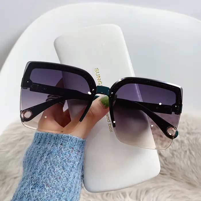 Lunettes de soleil surdimensionnées pour hommes et femmes