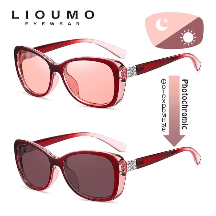 LIOUMO – lunettes de soleil polarisées photochromiques pour femmes