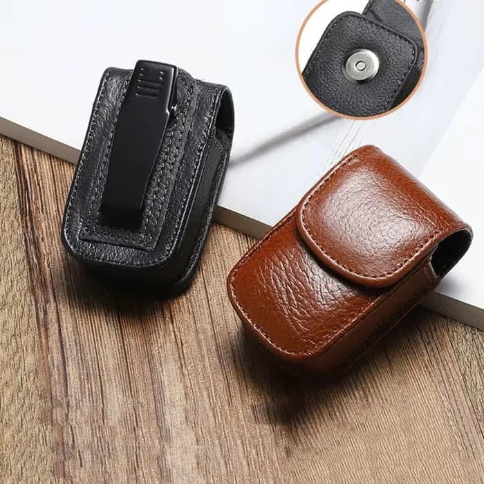 Étui à lunettes en cuir PU portable pour hommes et femmes
