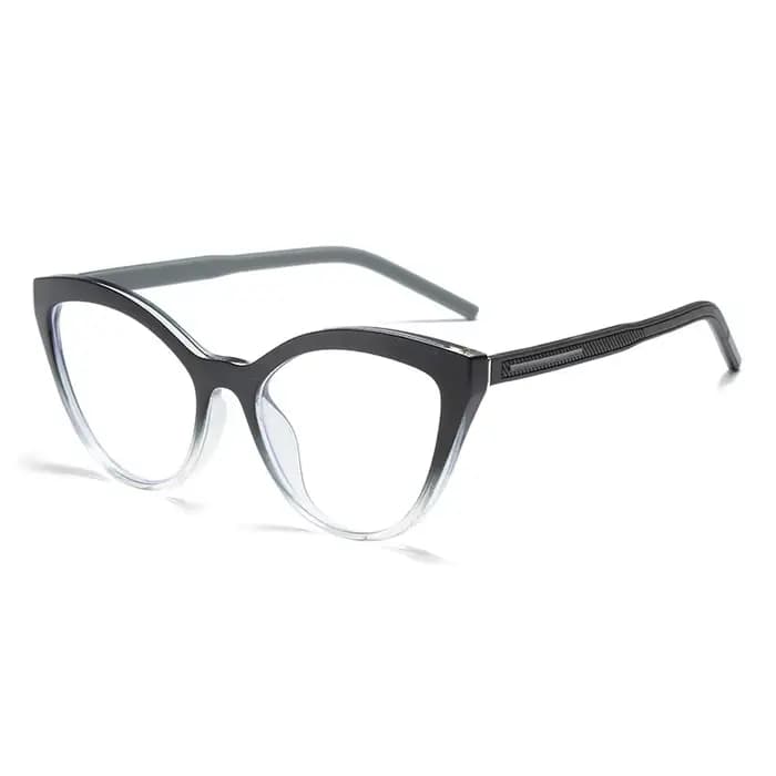 F · DRACON TR90 mode rétro oeil de chat femmes lunettes cadre Ultra léger Anti lumière bleue optique