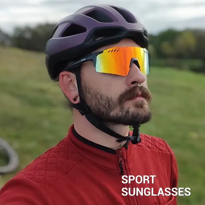 SCVCN lunettes de soleil photochromiques en plein air sport vélo