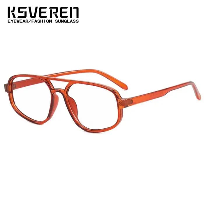 Lunettes de lecture anti-lumière bleue à double pont pour hommes et femmes