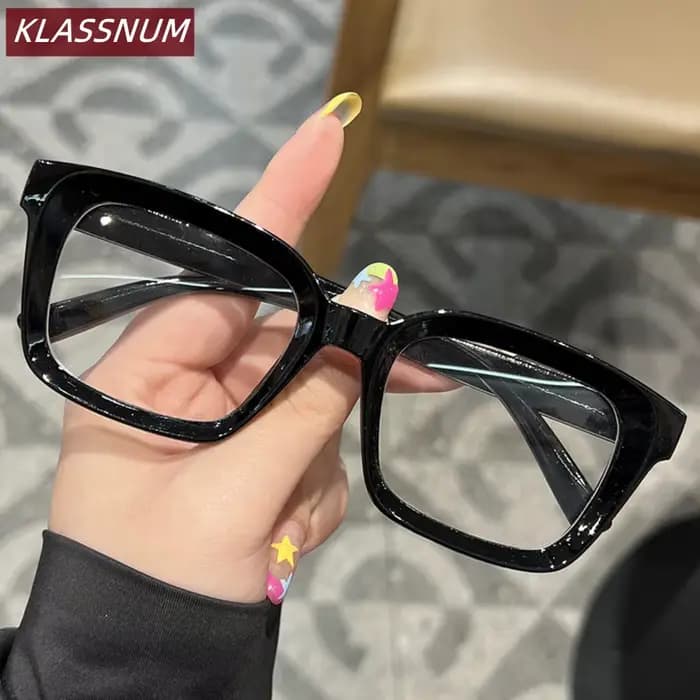 KLASSNUM lunettes à lentilles claires rétro