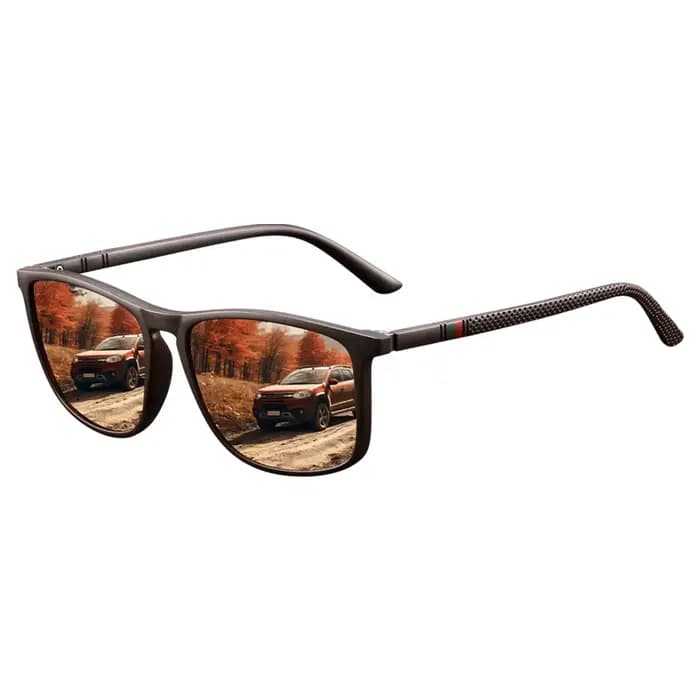 Lunettes de soleil carrées classiques vintage