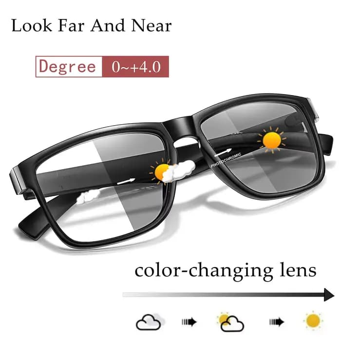 Lunettes de lecture photochromiques pour hommes et femmes Surf Internet