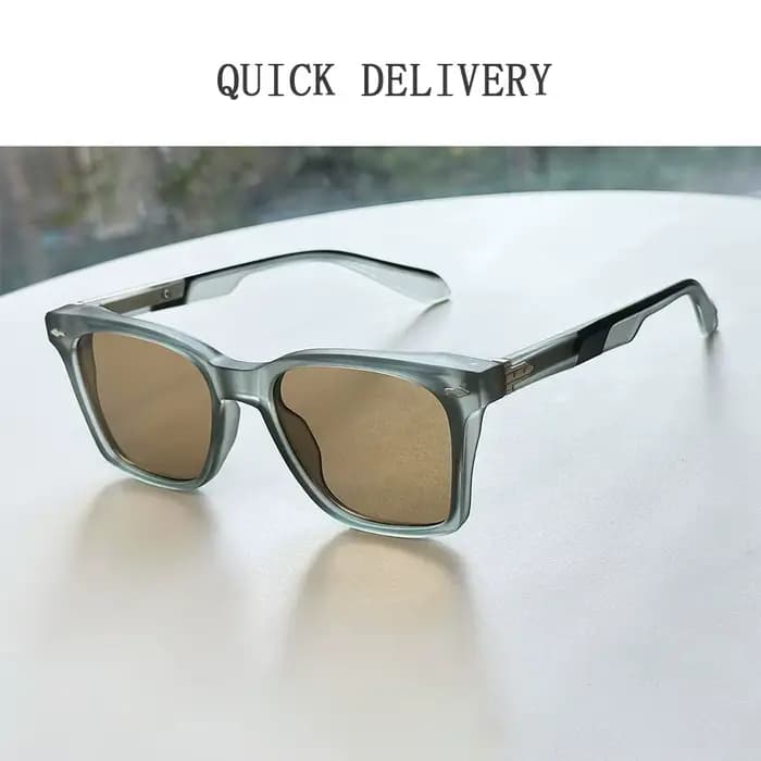Lunettes de soleil Vintage pour hommes Oculos vacances en plein air