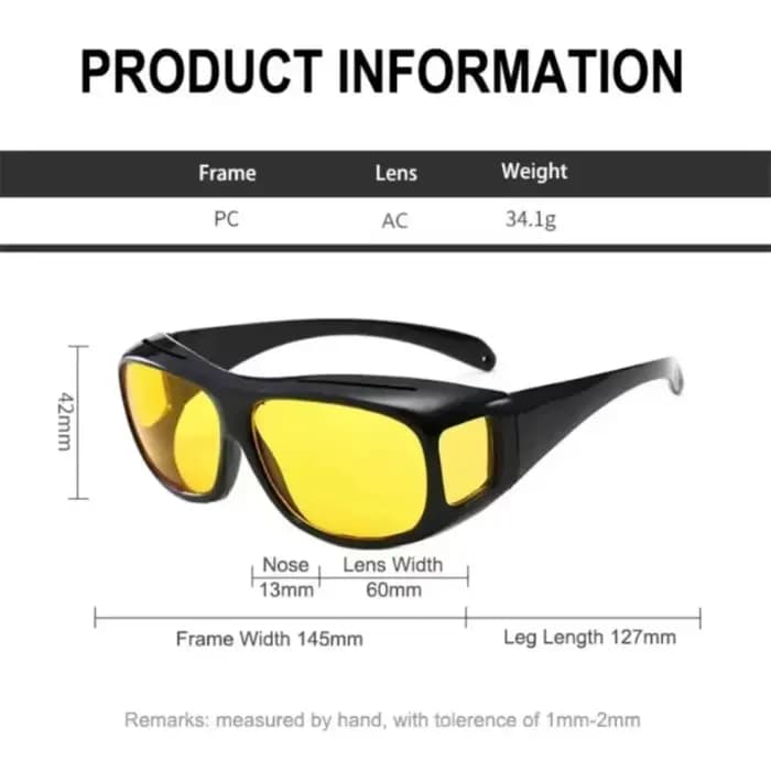 Lunettes de conduite anti-éblouissement