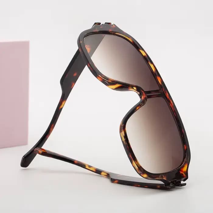 Vintage marque de luxe concepteur de mode surdimensionné carré lunettes de soleil hommes femmes classique grand cadre