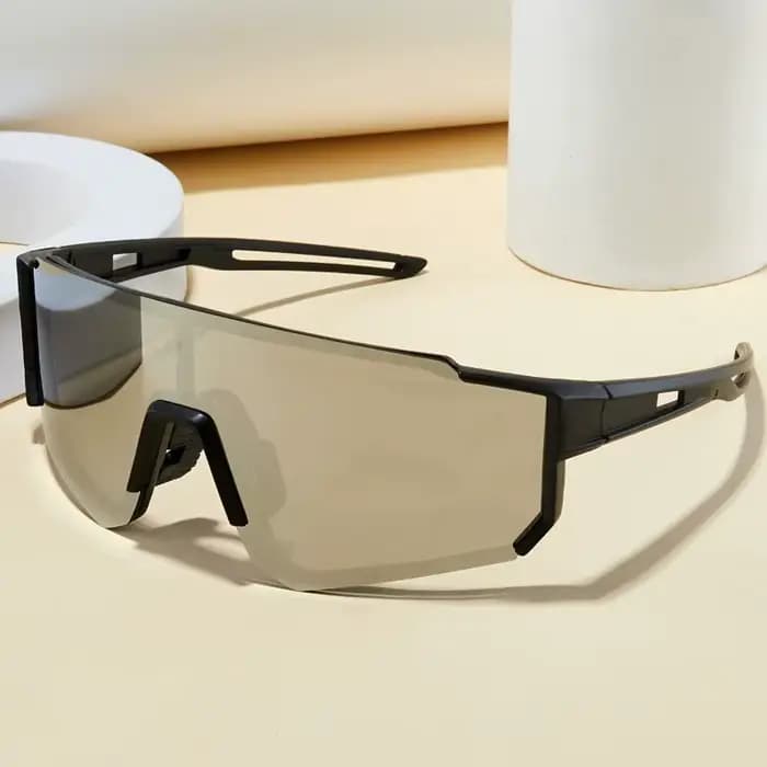 Nouvelles lunettes de sport pour hommes à monture large