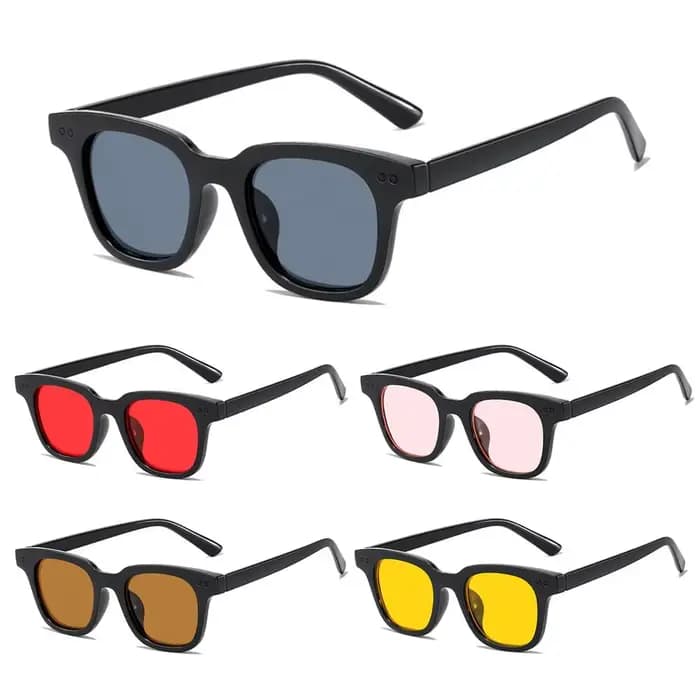 Lunettes de soleil vintage Ocean Lens pour hommes et femmes