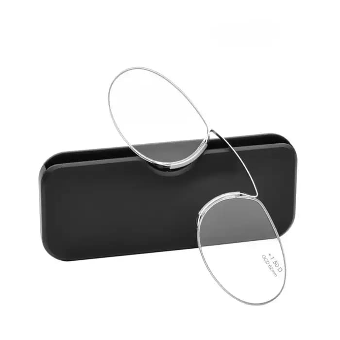 Lunettes de lecture à pince-nez sans bords