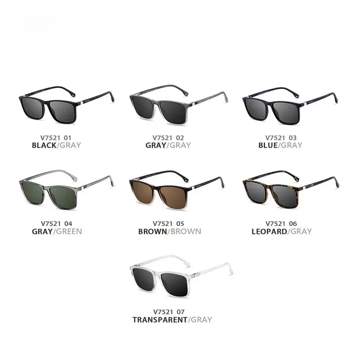 2025 flambant neuf lunettes de soleil unisexe rétro TR90