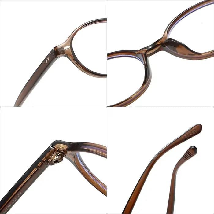 Petites lunettes ovales minimalistes pour femmes