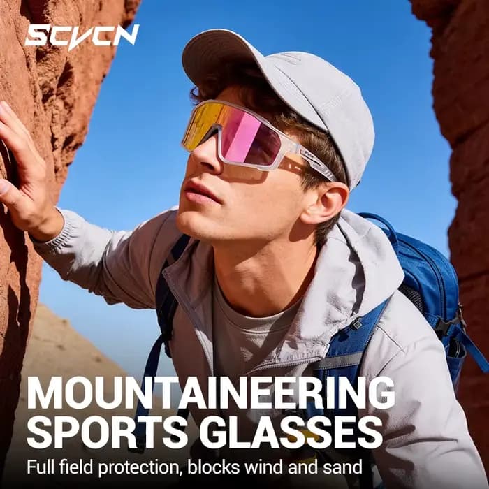 Lunettes de soleil SCVCN pour le cyclisme