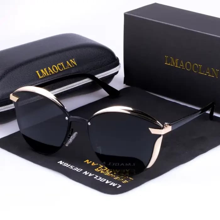 Lunettes de soleil polarisées œil de chat pour femme