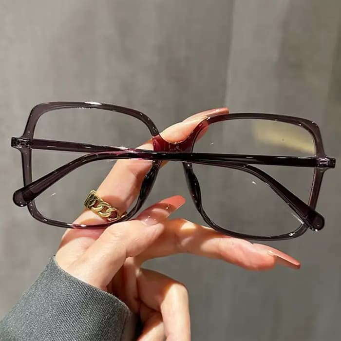 Lunettes de myopie surdimensionnées unisexes
