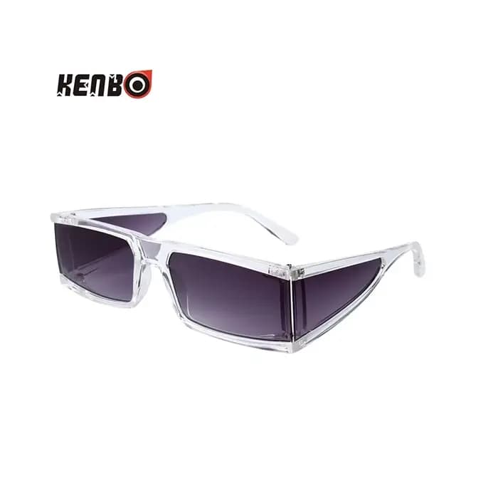 Kenbo-Lunettes de soleil rétro à monture étroite pour hommes et femmes