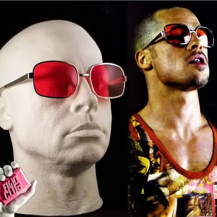 Project Mayhem lunettes de soleil Fight Club Tyler Durden Oliver Peoples 523 Brad Pitt hommes