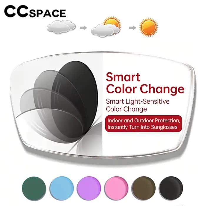 CCspace – paire de lentilles asphériques en résine CR-39