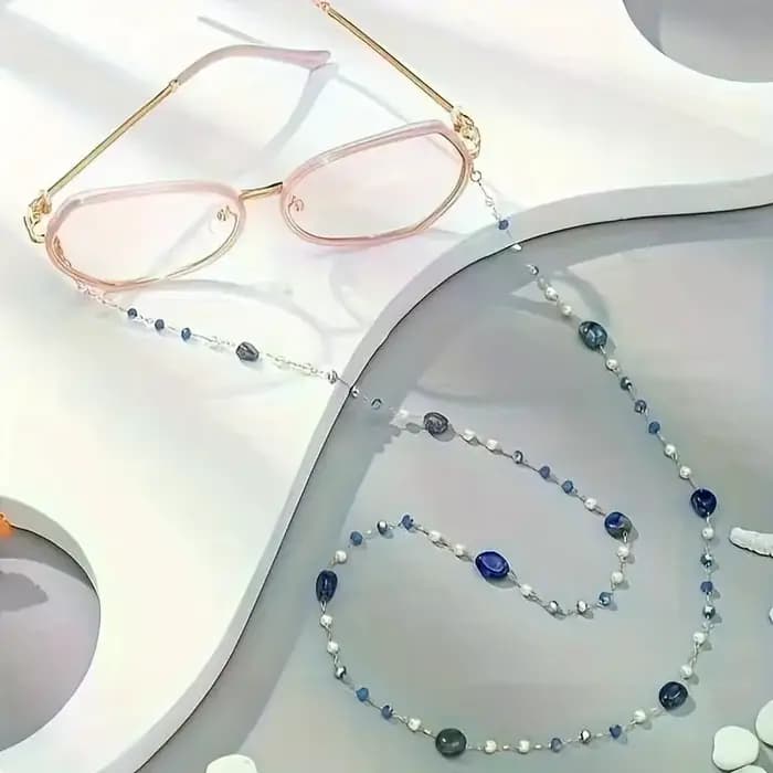 Chaîne de lunettes faite à la main pour l'été