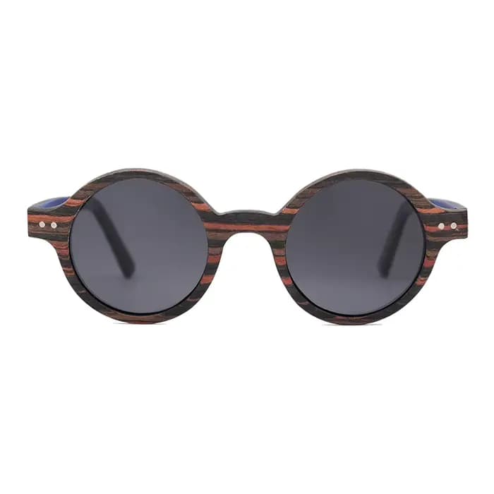 Lunettes de soleil Vintage en bois faites à la main pour hommes et femmes