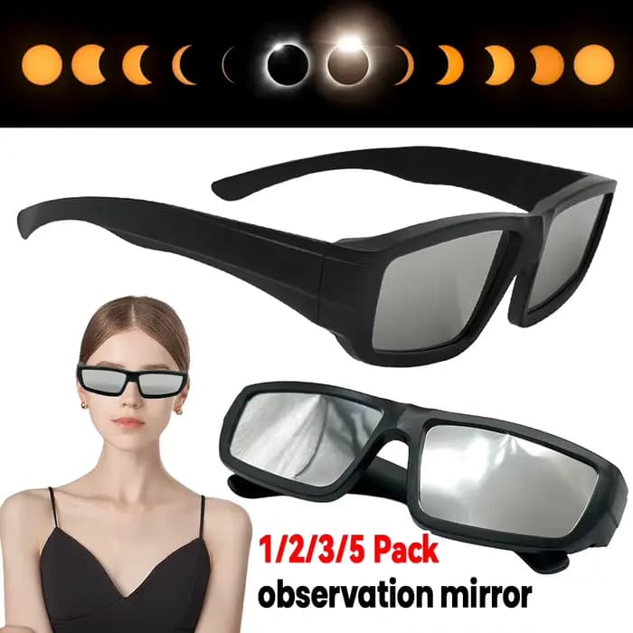 Lunettes d'éclipse solaire 10-1PCS