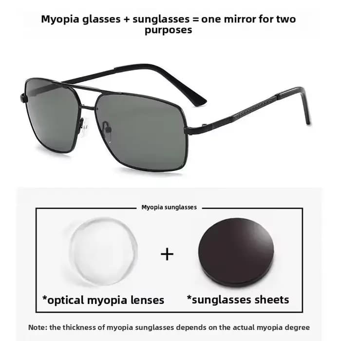 Lunettes de soleil pour myopie pour hommes