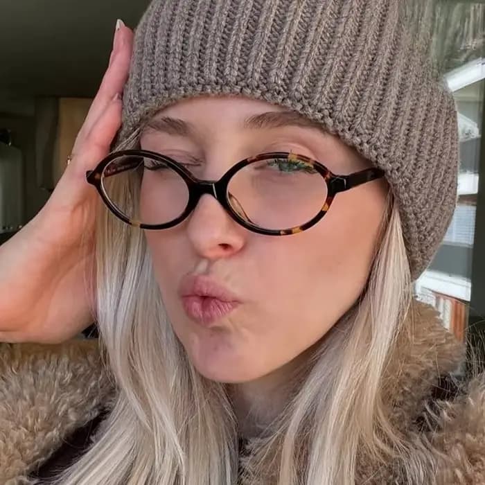 Nouvelles lunettes de myopie rondes pour femmes