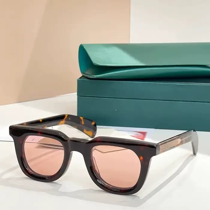 JMM VENDOME lunettes de soleil carrées épaisses en acétate faites à la main pour hommes et femmes marque de créateur