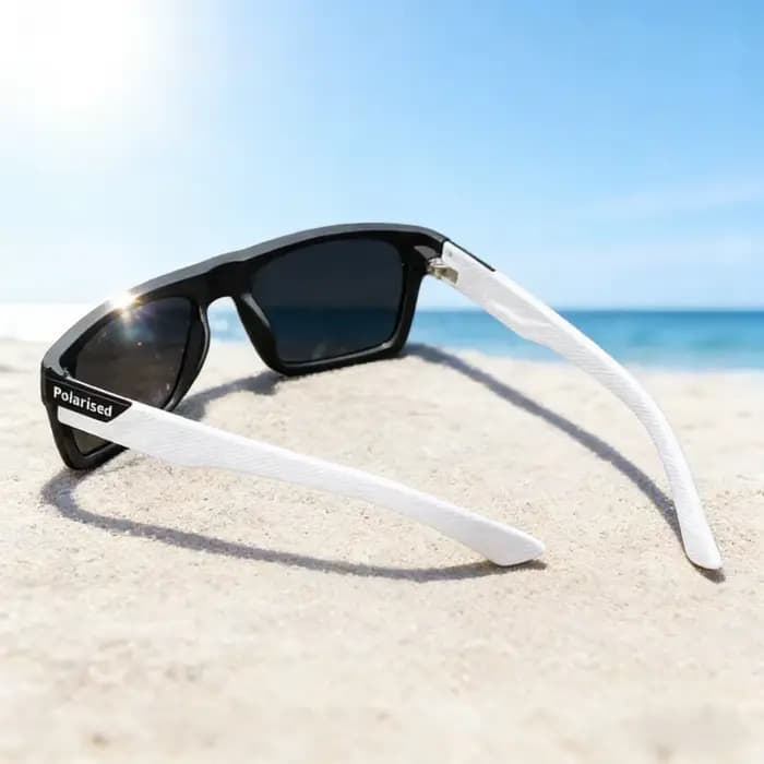 Lunettes de soleil carrées polarisées UV400