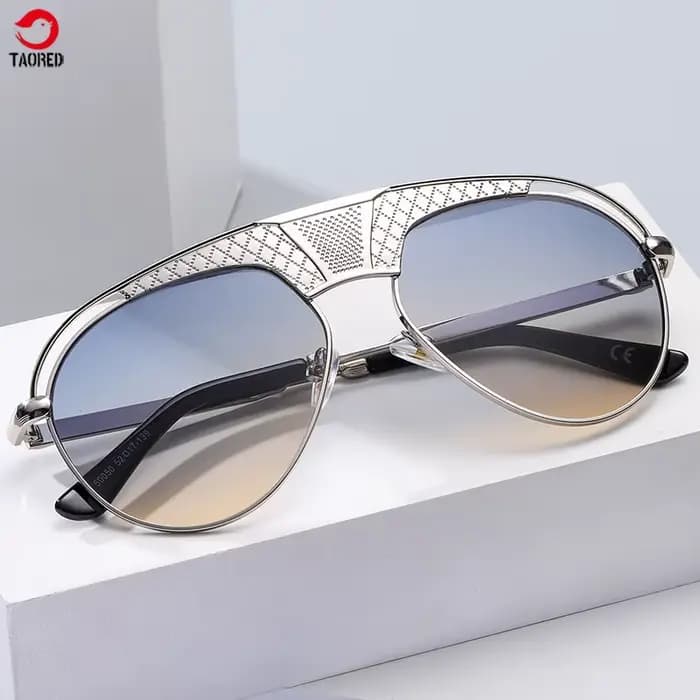Lunettes de soleil rétro Steampunk pour hommes et femmes