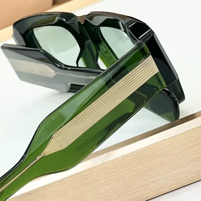 MIGLIA lunettes de soleil carrées surdimensionnées unisexe en acétate épais fabriqué à la main au japon UV400