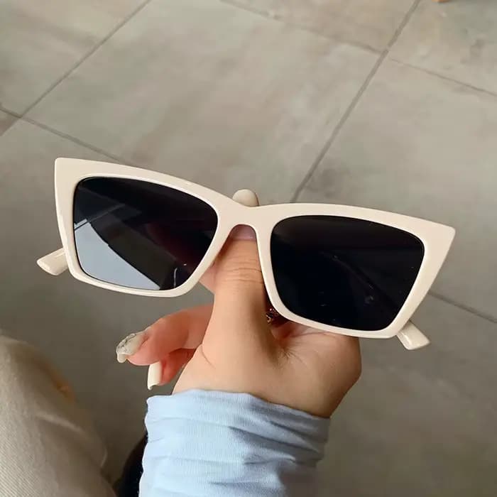 Lunettes de soleil en forme d'oeil de chat pour hommes et femmes