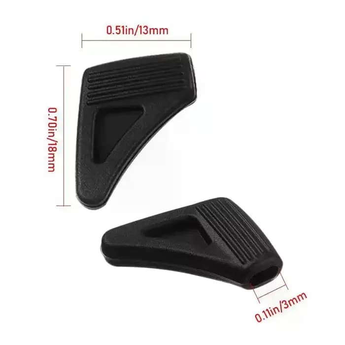 5 paires de poignées d'oreille en Silicone